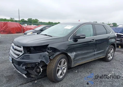 2015 Ford Edge Titanium from USA, damaged, VIN 2FMTK4K98FBB63184